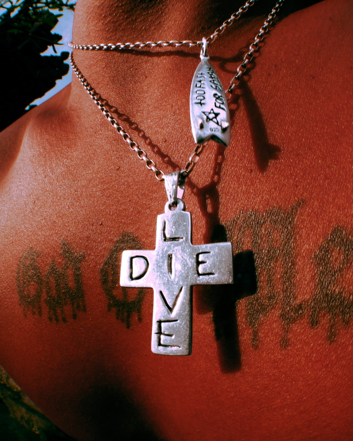 TOO FAST FOR SATAN PENDANT
