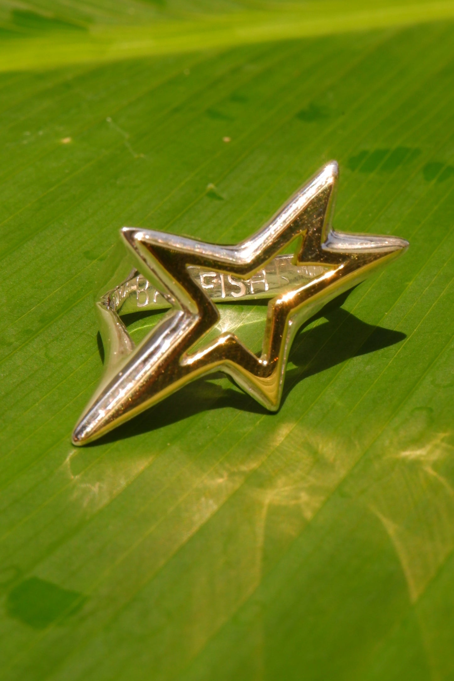 Rockstar Mixed Metal Ring in Sterling Silver & Brass | Unisex Handmade Statement Jewelry