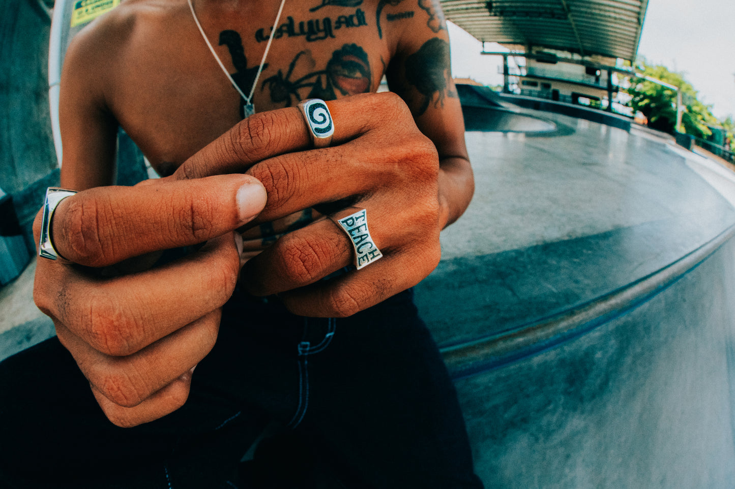 Teach Peace Ring