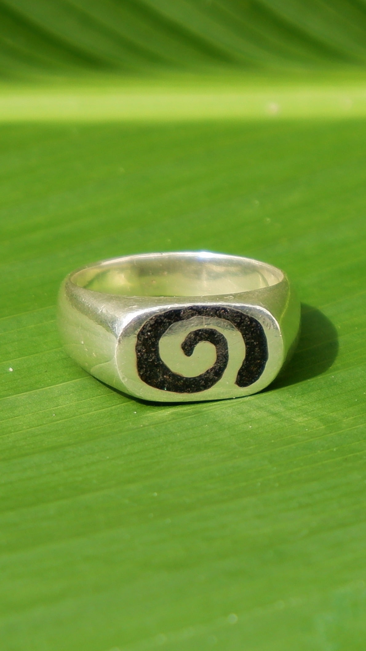 Spiral Ring Silver