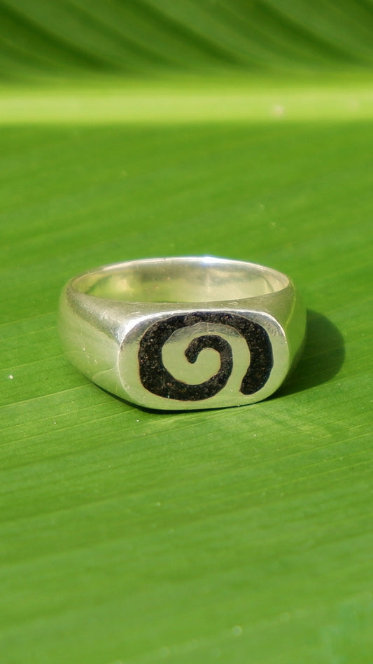 Spiral Ring Silver
