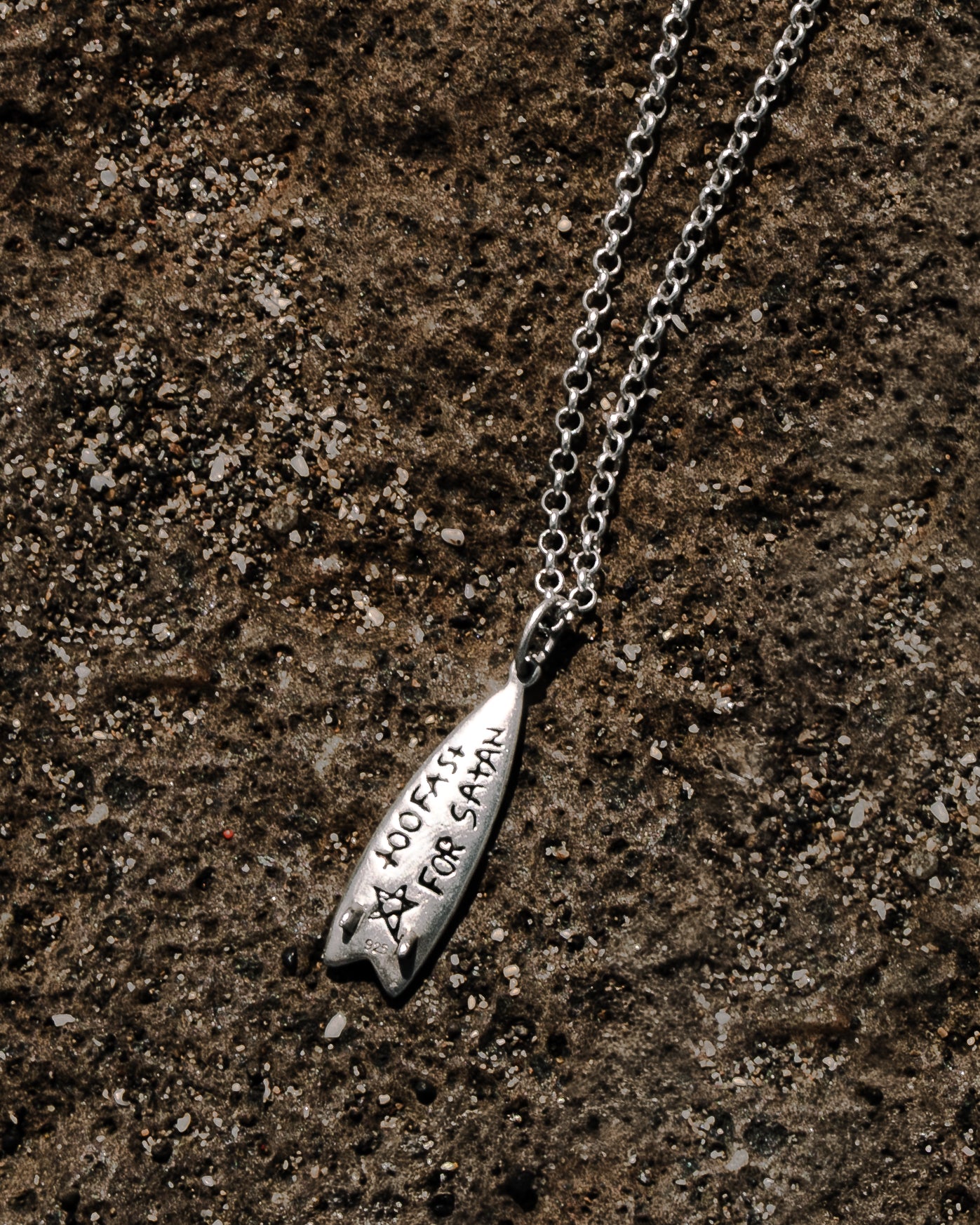 TOO FAST FOR SATAN PENDANT