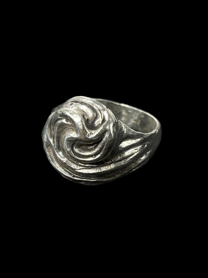 Tidal Wave Ring in Silver